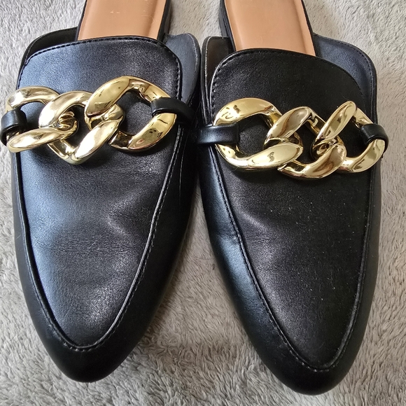 Madden NYC Amber Mules Black Size 9 - Picture 2 of 8